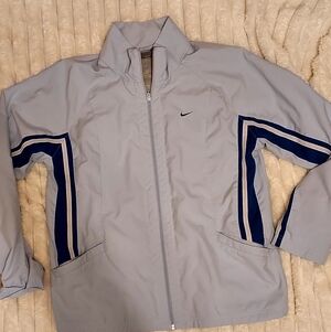 Vintage Y2k Blue Nike Windbreaker Jacket